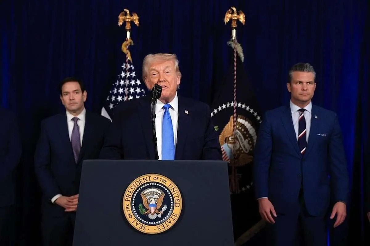 ادعای ترامپ: عملیات ونزوئلا مشابه نابودی برنامه هستهای ایران بود!