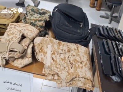 فیلم/ دستگیری اغتشاشگرانی که از لباس پلیس سوءاستفاده میکردند