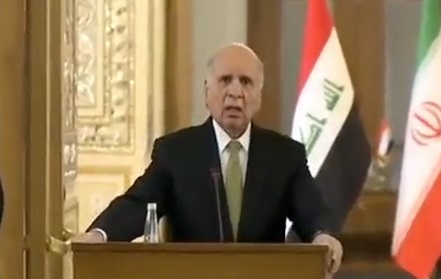 وزیر خارجه عراق: برای ما اهمیت دارد که ایران و ملت آن امنیت داشته باشند