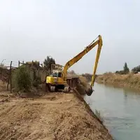۶۱ درصد از کانال اصلی شبکه آبیاری مغان لایروبی شد