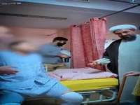 نماینده ولیفقیه در استان همدان به دیدار مجروحان رفت