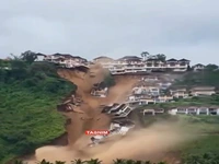 رانش وحشتناک زمین در ایتالیا