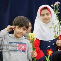 عکس/ همایش ملی نرجسانه در مسجد مقدس جمکران