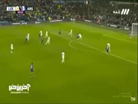 گل چهارم آرسنال به لیدز توسط گابریل ژسوس در دقیقه 86