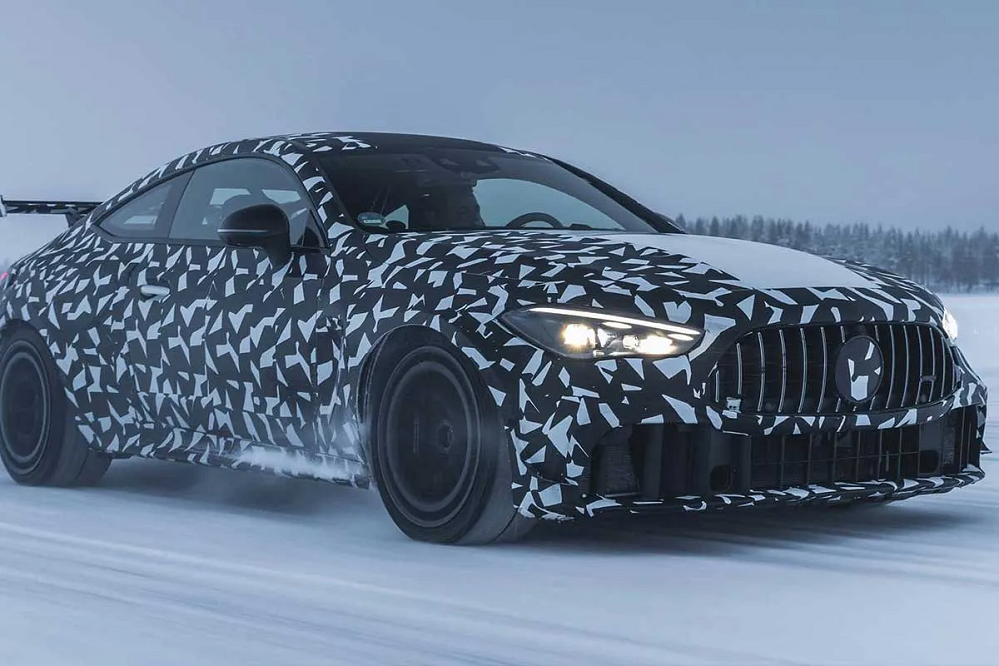 اولین تصاویر از نسخه خاص مرسدس CLE و بازگشت موتور V8