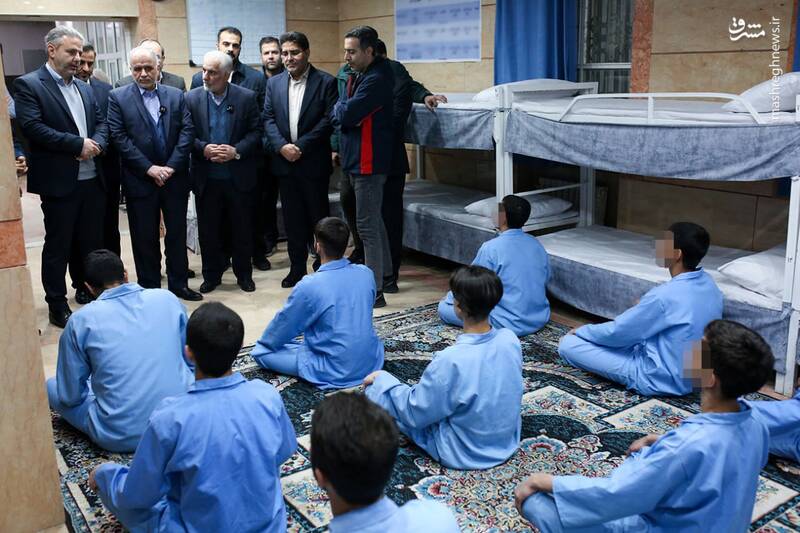 بازدید وزیر دادگستری از کانون اصلاح و تربیت استان تهران