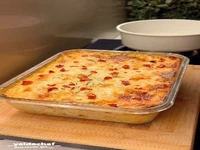 لازانیا مرغ با سس آلفردو، یک ترکیب بهشتی که دلتو میبره!