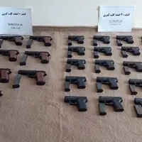 یک باند سازمانیافته قاچاق سلاح در مرزهای غربی کشور منهدم شد