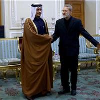 رایزنی نخست وزیر قطر با دبیر شورای عالی امنیت ملی در تهران