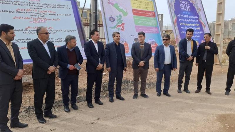 توسعه و ارتقای شبکه برق «هلیلان» در ایلام