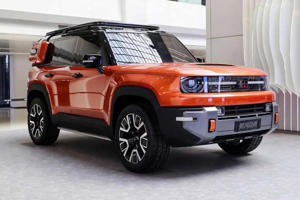 جیلی گلکسی کروزر، شاسیبلند آفرود برای رقابت با دیفندر و G کلاس!