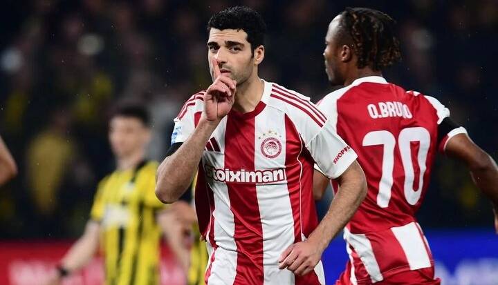 «هیس» طارمی در بازی بزرگ آتن