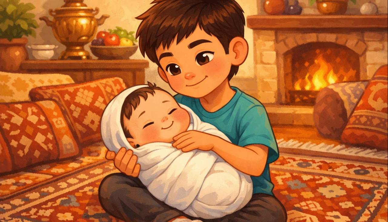 خواهر کوچولویی که دزد توجهات است