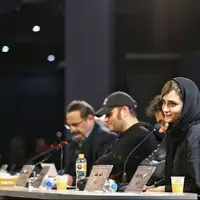 عکس/نشست خبری فیلم سینمایی «نیم‌شب»