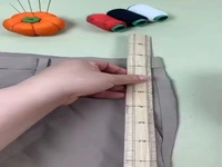 تنگ کردن کمر شلوار بدون نیاز به چرخ خیاطی