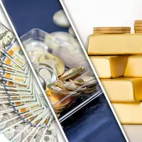 حرکت «طلا» با دنده معکوس؛ «دلار» نردبان قیمتها را پایین آمد