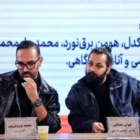 عکس/ نشست خبری فیلم سینمایی «پروانه»