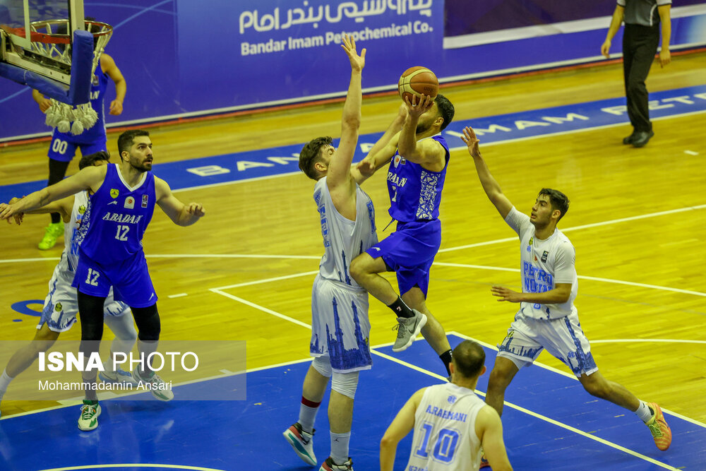 هفته بیست‌ویکم لیگ برتر بسکتبال ایران؛ پترو نوین ماهشهر - پالایش نفت آبادان