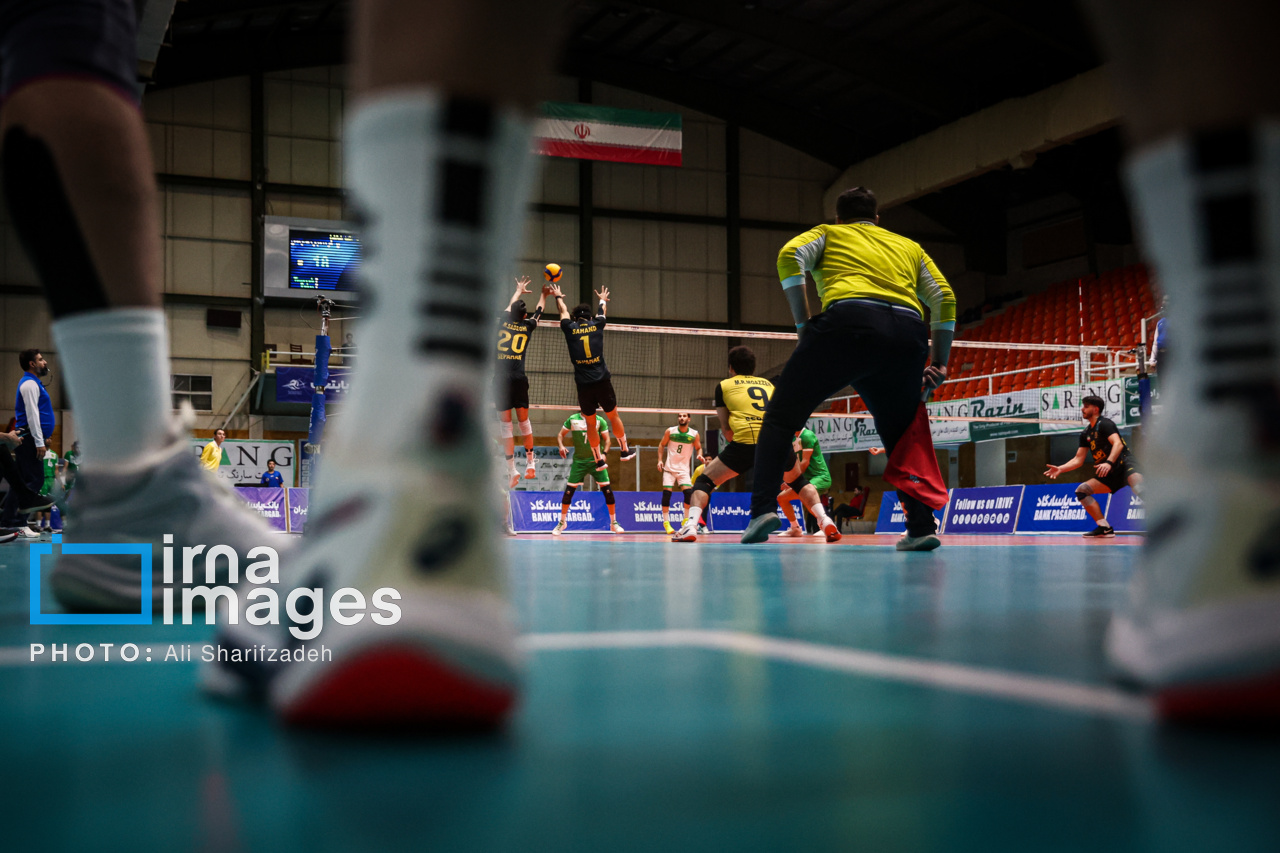 لیگ برتر والیبال؛ سپاهان و پاس گرگان