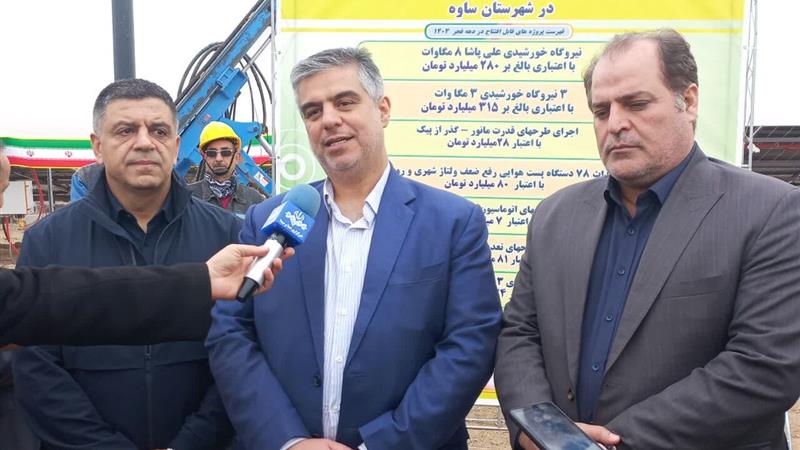 ۱۱۱ طرح عمرانی و اقتصادی در شهرستان ساوه به بهرهبرداری رسید