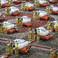 رزمایش توزیع ۲۰۰ بسته معیشتی در زنجان