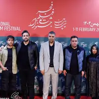 فوتوکال فیلم سینمایی «پل» در پردیس سینمایی ملت