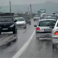 جاده هراز دو طرفه شد