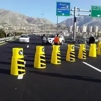 جاده چالوس یکطرفه شد