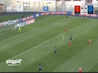 گل اول گل گهر به پرسپولیس توسط پویا پورعلی