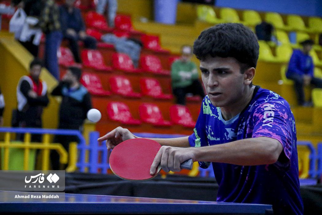 مسابقات تنیس روی میز دسته برتر جوانان کشور