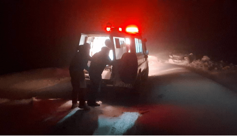 نجات دو مفقودی در کولاک محور اولنگ