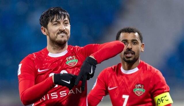 سردار آزمون دومین بازیکن گران قیمت لیگ امارات