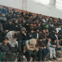 نجات ۳۰۰ تبعه غیرمجاز افغانستانی از سرما در مرز دوغارون