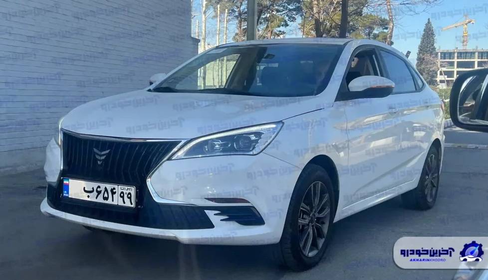 سدان ملی بهمن موتور و ایران خودرو پلاک ملی گرفت