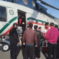 امدادرسانی هوایی به ۸ روستای الیگودرز