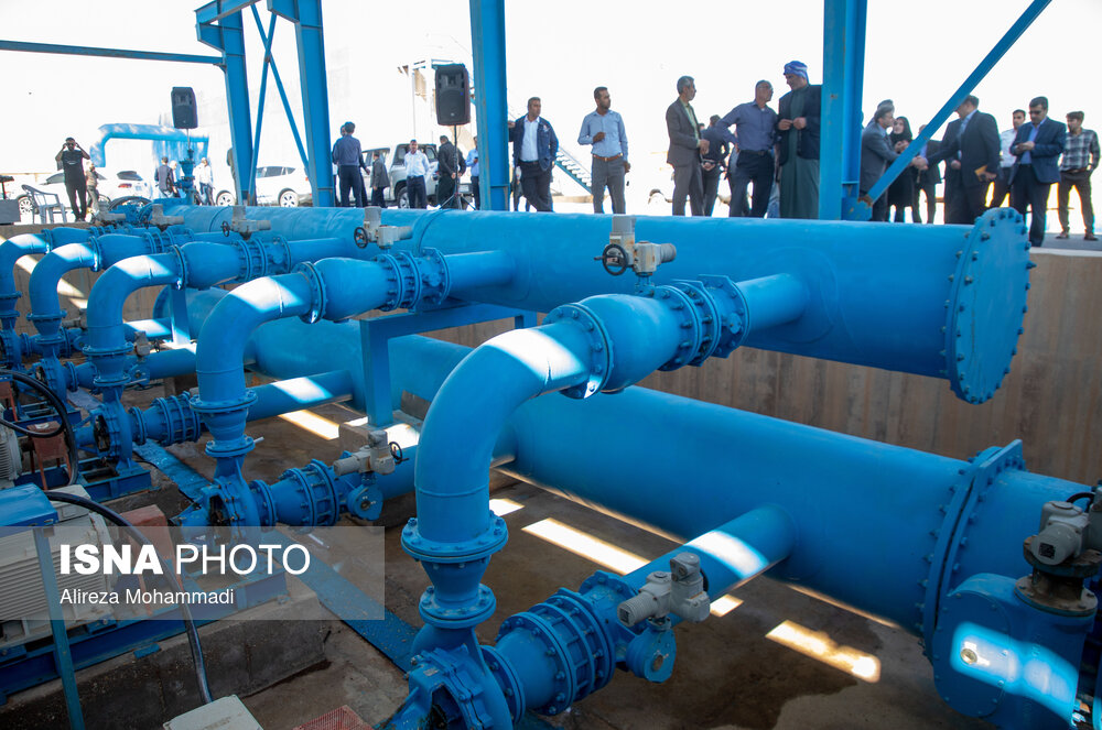 عکس/ سفر وزیر نیرو به خوزستان