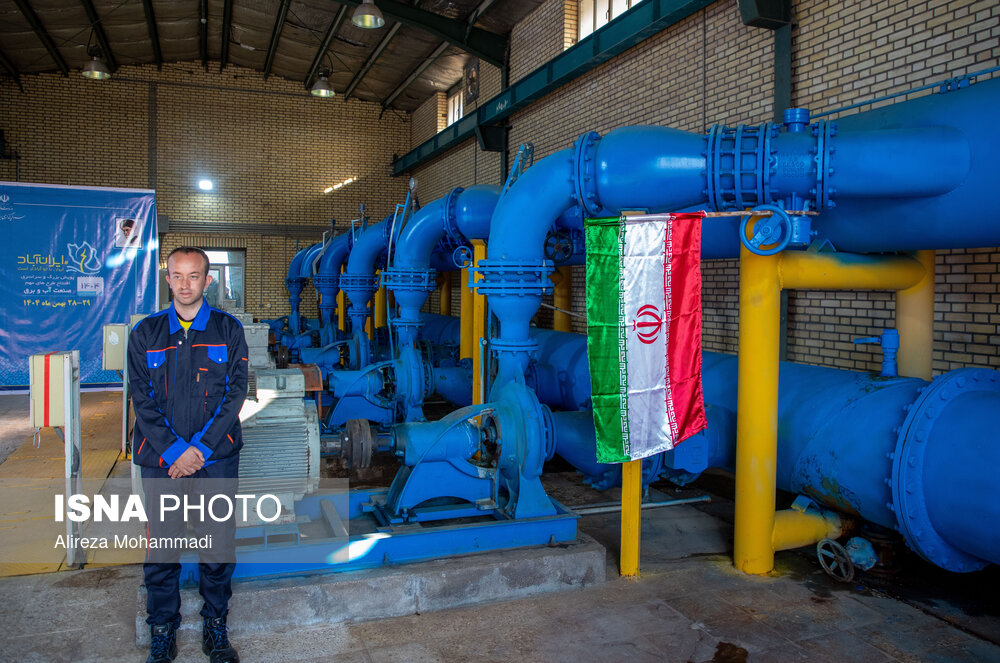 عکس/ سفر وزیر نیرو به خوزستان