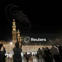 رمضان کریم بهسبک الازهر با نمایش پهپادی