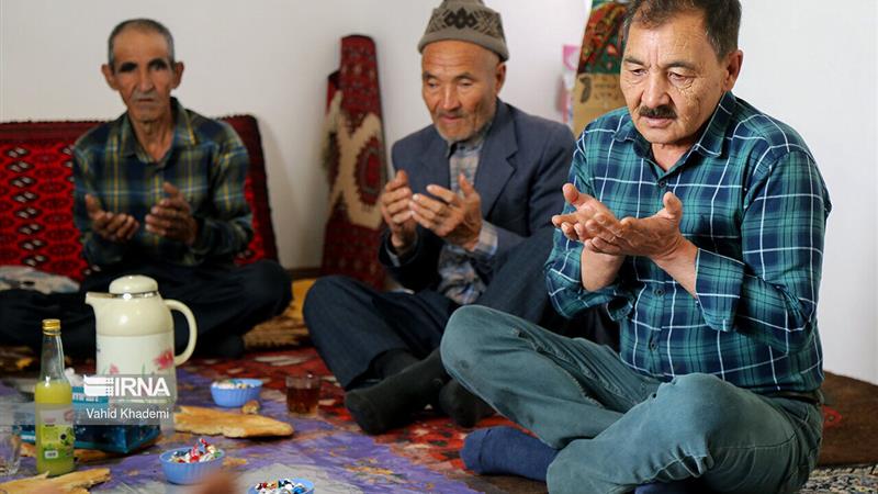 هلال نقرهای رمضان در جرگلان خراسان شمالی