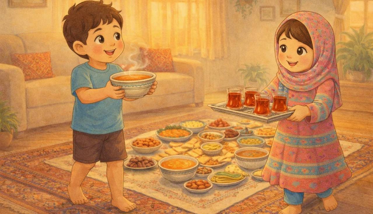 ماموریت قشنگ بچهها در جشن رمضان