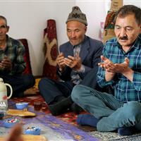 هلال نقرهای رمضان در جرگلان خراسان شمالی