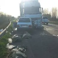 تصادف در جاده فومن به سراوان گیلان جان سه نفر را گرفت