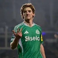 پس از پوکر یک نیمهای؛ آنتونی گوردون بهترین بازیکن هفته لیگ قهرمانان اروپا شد