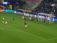 گل دوم اتلتیکومادرید به کلوب بروژ توسط لوکمن