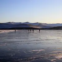 سقوط وحشتناک خودروی حامل گردشگران چینی در دریاچه یخزده روسیه