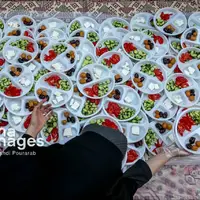 توزیع ۶۰۰هزار پرس افطاری ساده بین نیازمندان بوشهری