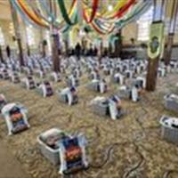 توزیع ۵٠٠ بسته معیشتی در بافق