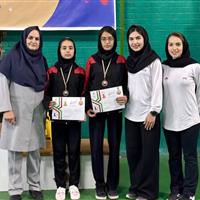 دختران بدمینتونباز قم به مدال برنز رنکینگ کشوری رسیدند