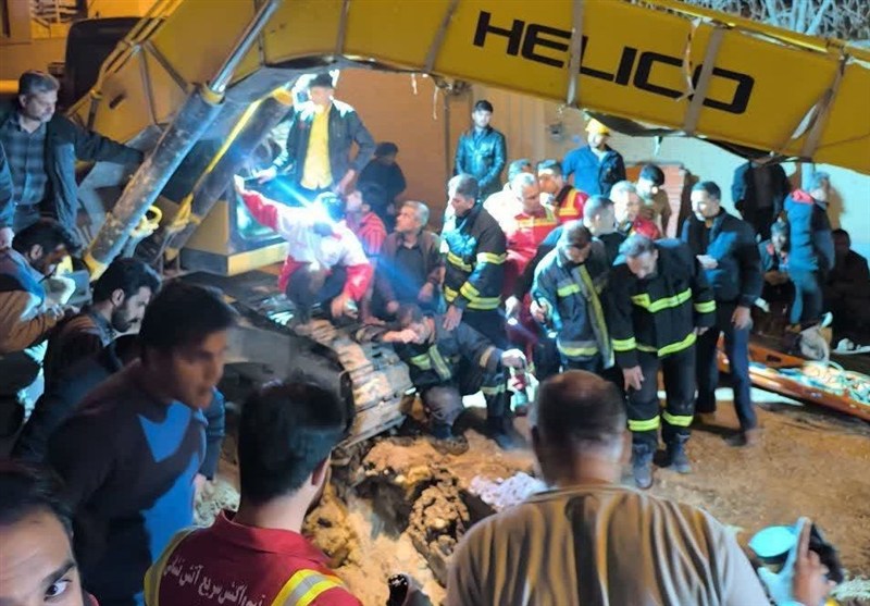 پروژه فاضلاب کرمان قربانی گرفت؛ فوت یک کارگر بر اثر ریزش کانال