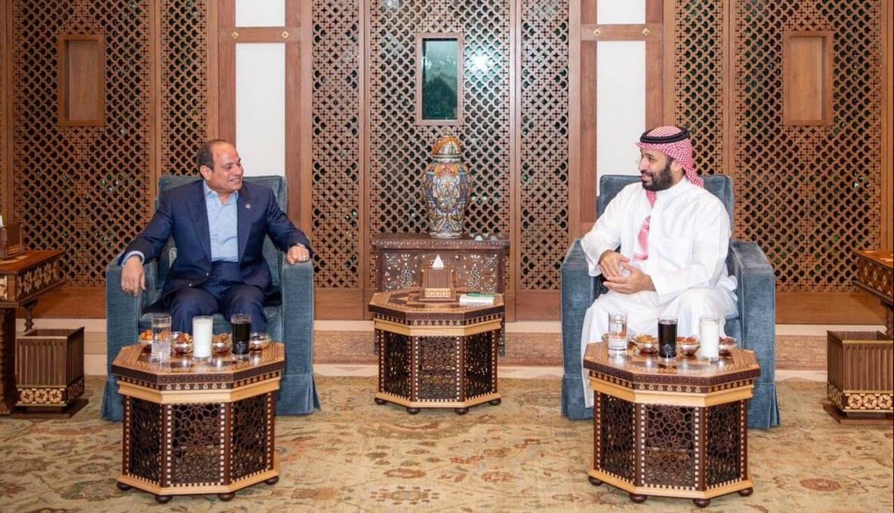 تاکید رئیس جمهور مصر و ولیعهد عربستان بر کاهش تنشها در منطقه